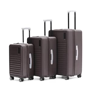 MOKOBARA Aisle Trunk Set of 3 Trolley Bag (55.5cm 65cm 76.5cm) Brown