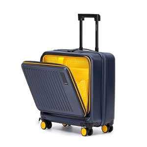 MOKOBARA Transit Cabin Overnighter 15.6 Inch Laptop Trolley 45cm 44L Blue